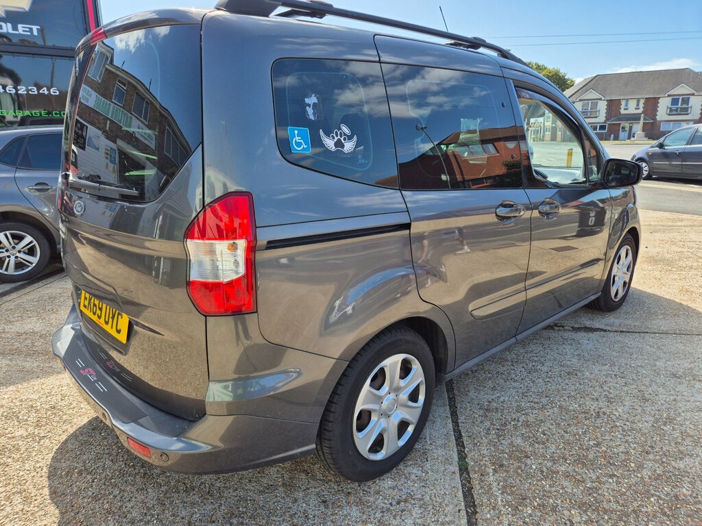 Ford Tourneo Courier 1.0 Ecoboost Zetec Mpv Euro 6 1 Grey #4