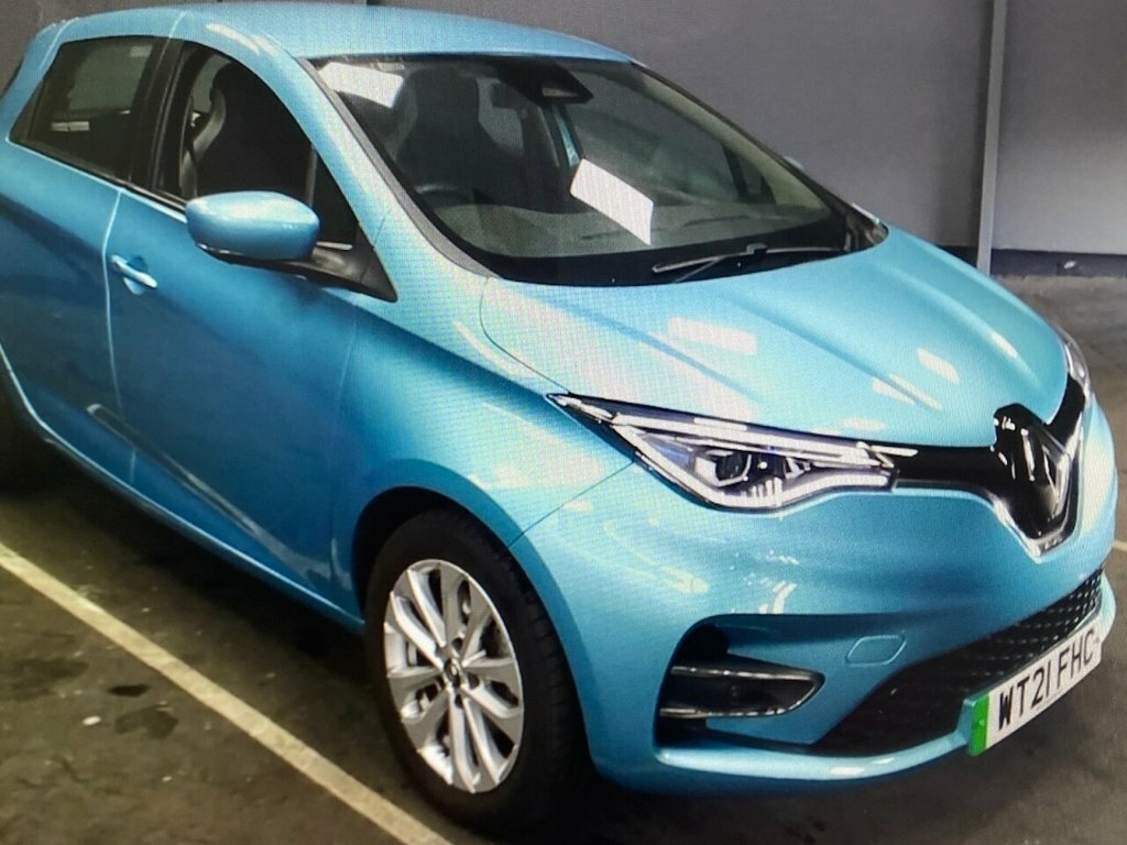 Renault Zoe Zoe Iconic Rapid Charge Ev 50 Blue