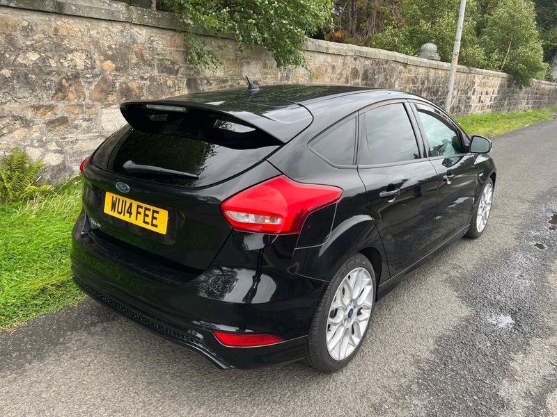 Ford Focus St-line Tdci Black #3