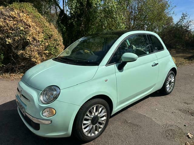 Fiat 500 Lounge Green #2