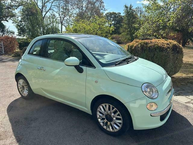 Fiat 500 Lounge Green #5