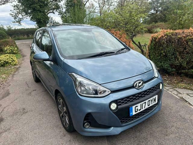 Hyundai I10 Premium Se Blue #3