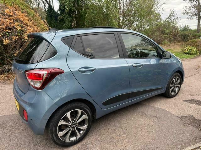 Hyundai I10 Premium Se Blue #6