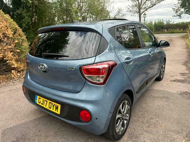 Hyundai I10 Premium Se Blue #5