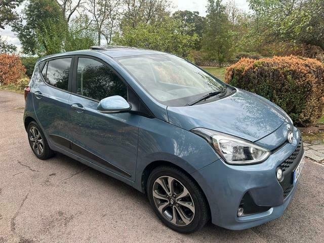 Hyundai I10 Premium Se Blue #4