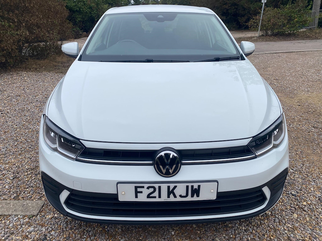Volkswagen Polo 1.0 Tsi Life Euro 6 Ss White #2