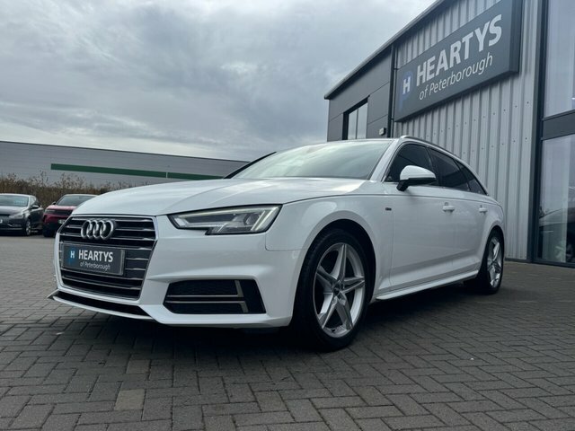 Audi A4 Avant Tdi S Line Estate White #3