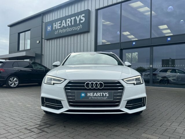 Audi A4 Avant Tdi S Line Estate White #6
