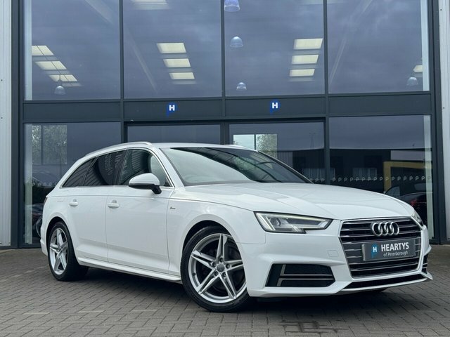 Audi A4 Avant Tdi S Line Estate White