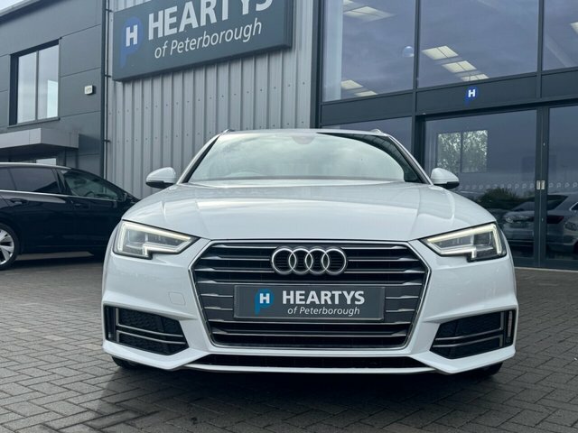 Audi A4 Avant Tdi S Line Estate White #2