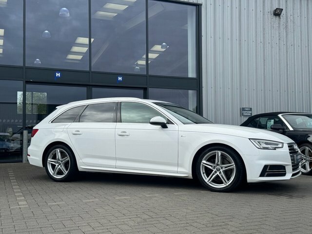 Audi A4 Avant Tdi S Line Estate White #5