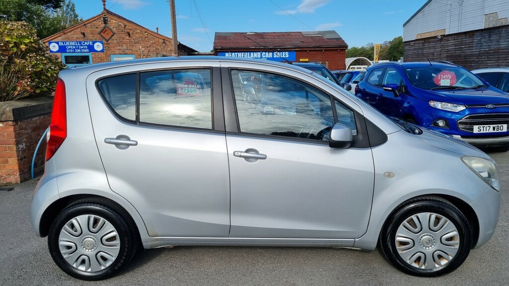 Vauxhall Agila Mpv 1.2 Vvt Ecoflex S 2011 Silver #3