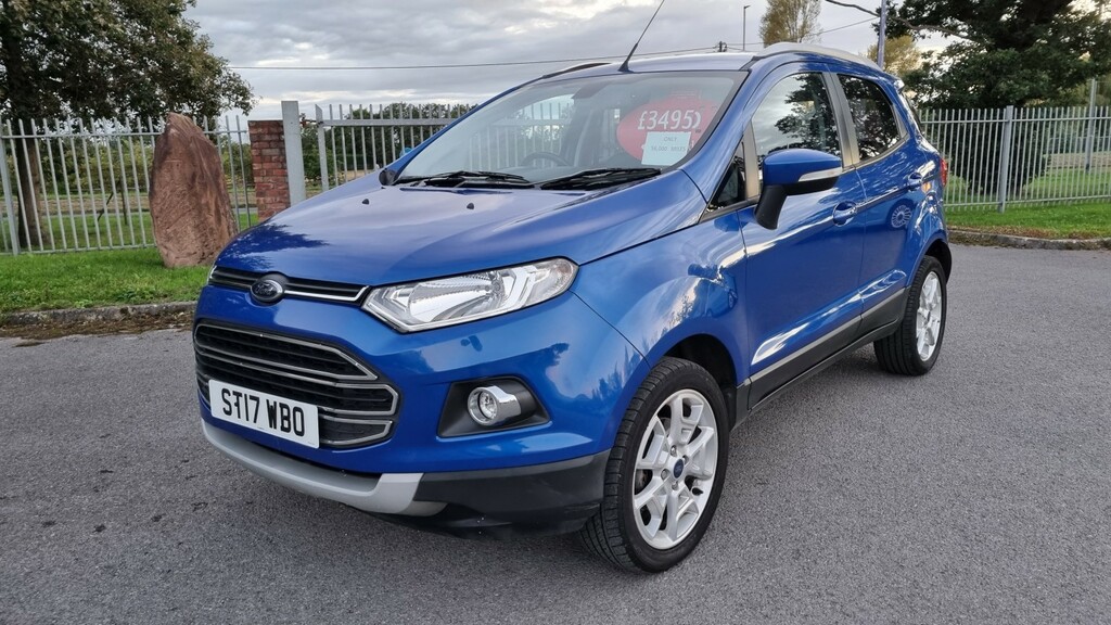 Ford Ecosport 1.0 T Ecoboost Titanium Blue