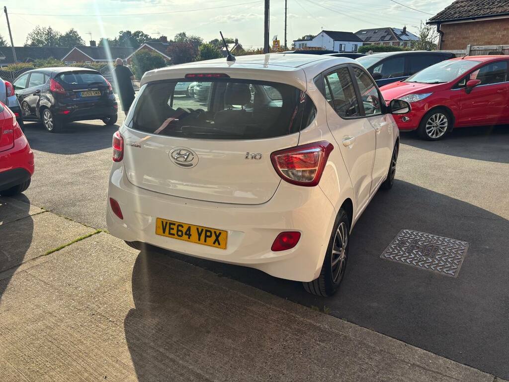 Hyundai I10 1.0 Se VE64YPX White #4