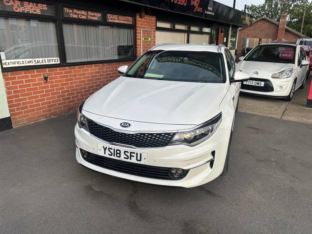 Kia Optima 1.7 Crdi Isg 3 White #2