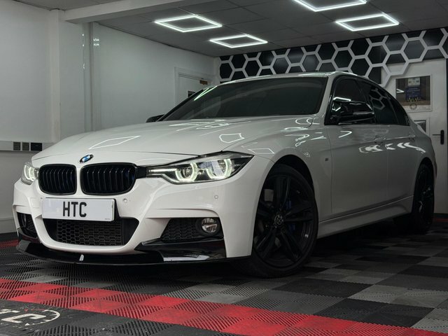 BMW 3 Series 330D M Sport GX17UXO White #3