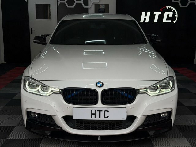 BMW 3 Series 330D M Sport GX17UXO White #2