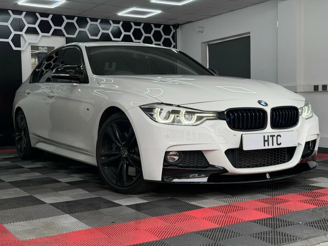 BMW 3 Series 330D M Sport GX17UXO White #5