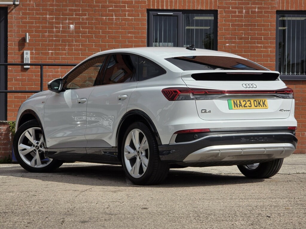 Audi Q4 E Tron Suv NA23OKK White #2