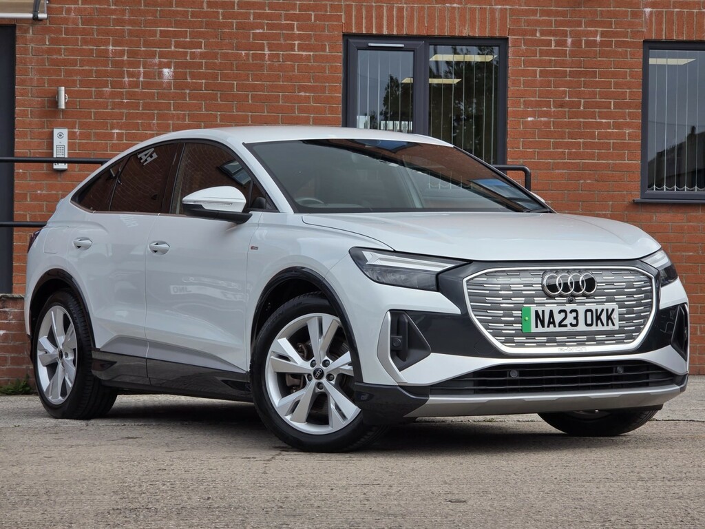 Audi Q4 E Tron Suv White