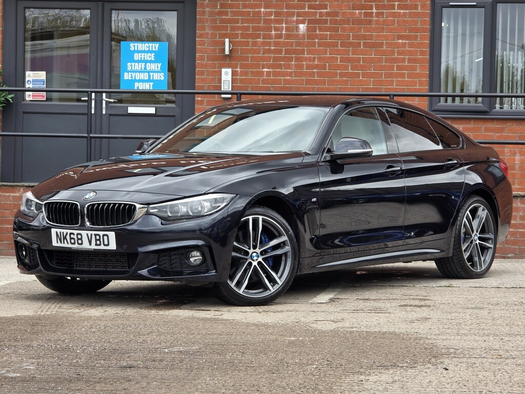 BMW 4 Series Gran Coupe 2.0 420D Xdrive M Sport Gran Coupe Black #5