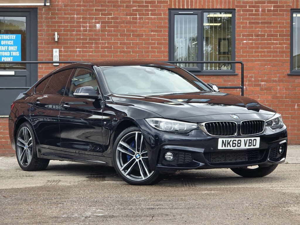 BMW 4 Series Gran Coupe 2.0 420D Xdrive M Sport Gran Coupe Black