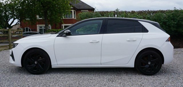 Vauxhall Astra Turbo Gs Hatchback DC23HHY White #6