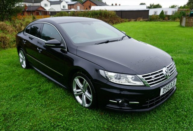 Volkswagen CC 2.0 Tdi Bluemotion Tech R-line Saloon D Red