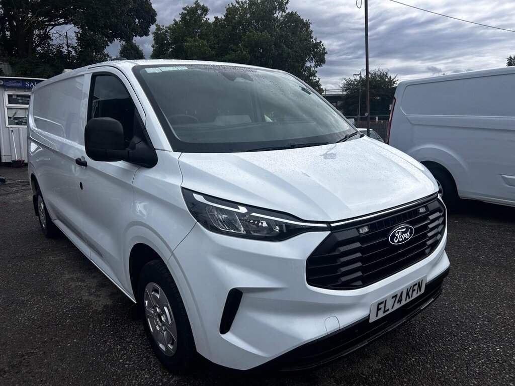 Ford Transit Custom 2.0 300 Ecoblue Trend L2 H1 Euro 6 Ss FL74KFN White #6
