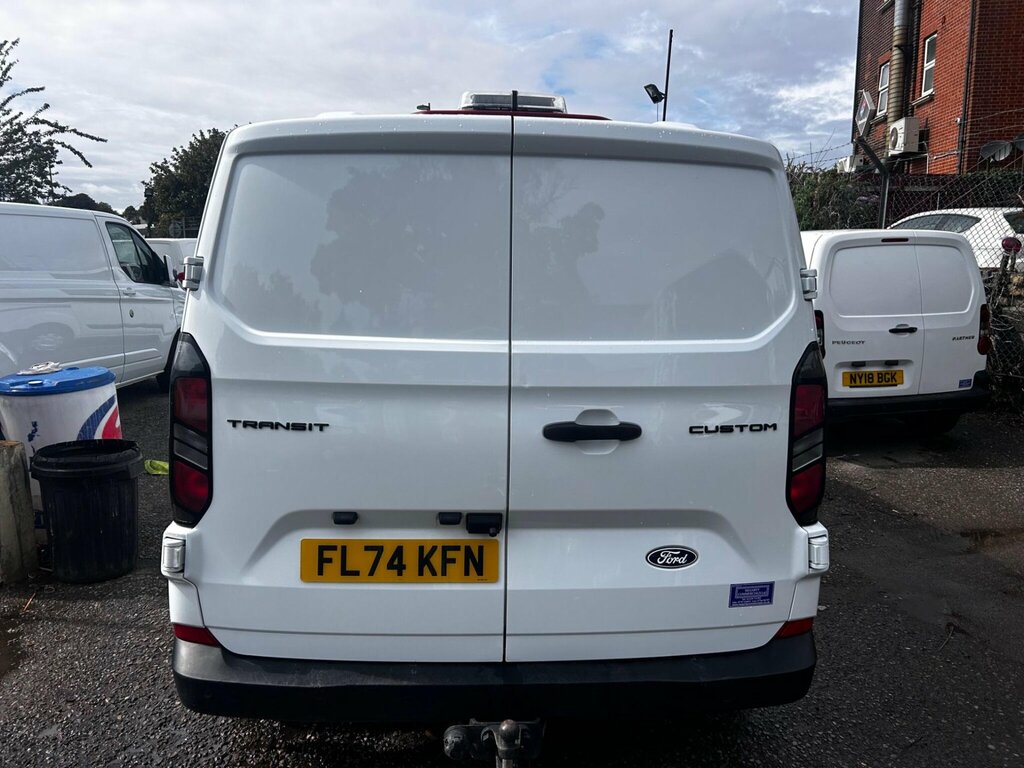 Ford Transit Custom 2.0 300 Ecoblue Trend L2 H1 Euro 6 Ss FL74KFN White #4