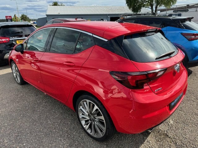 Vauxhall Astra Hatchback 1.6 I Turbo Gpf Elite Nav 197Hp 2019 Red #4