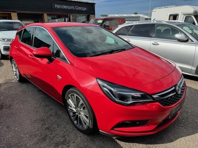Vauxhall Astra Hatchback 1.6 I Turbo Gpf Elite Nav 197Hp 2019 Red