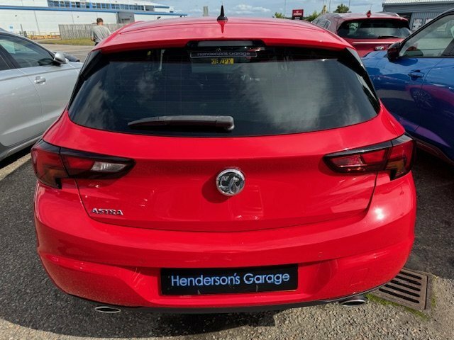 Vauxhall Astra Hatchback 1.6 I Turbo Gpf Elite Nav 197Hp 2019 Red #5