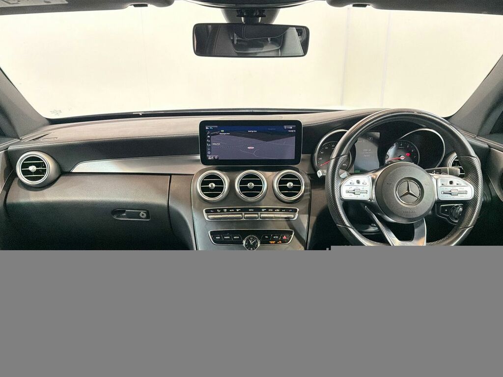 Mercedes-Benz C Class C200 Amg Line 9G-tronic Black