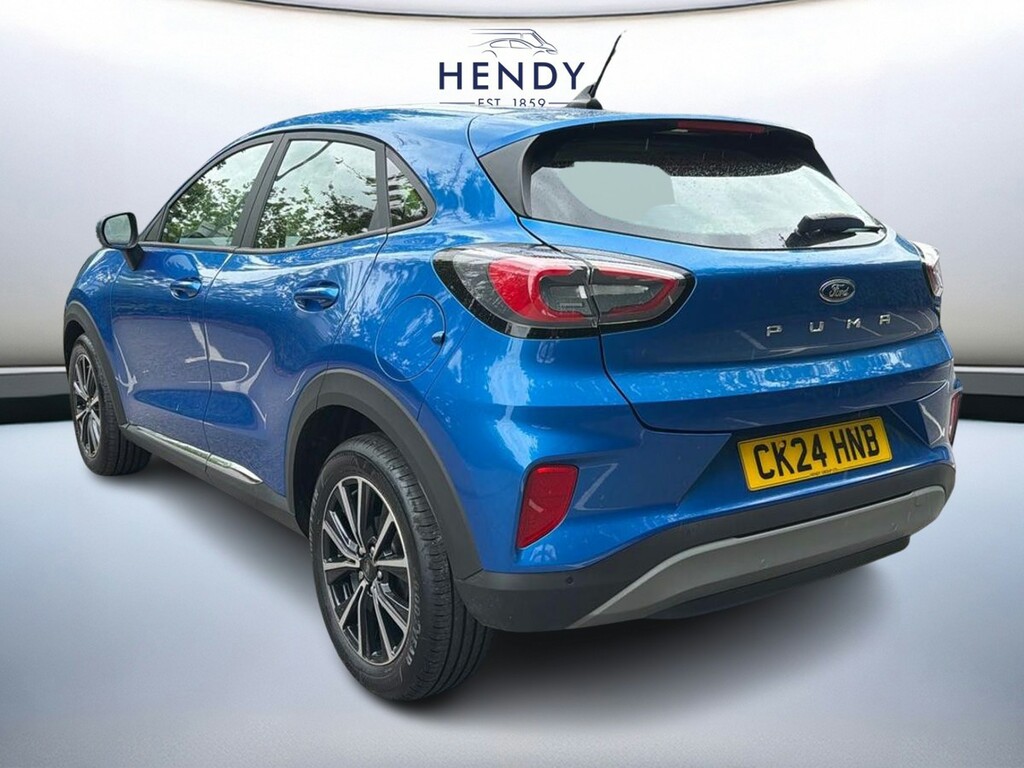 Ford Puma 1.0 Ecoboost Hybrid Mhev Titanium Dct Blue
