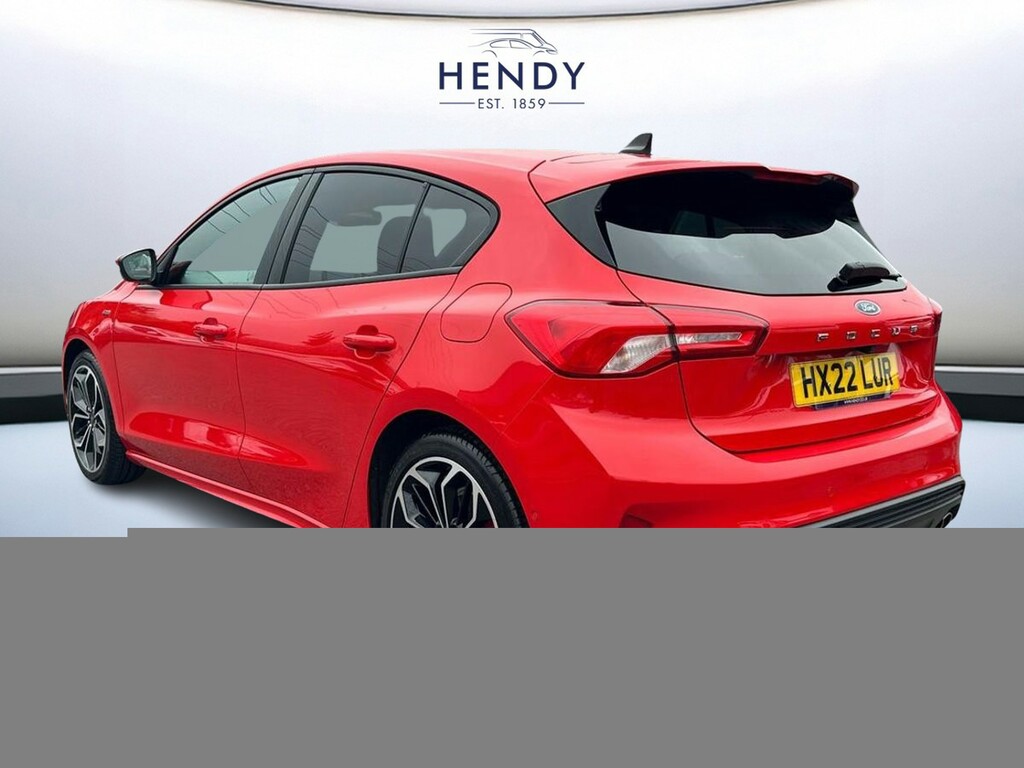 Ford Focus 1.0 Ecoboost 125 St-line X Edition HX22LUR Red #2