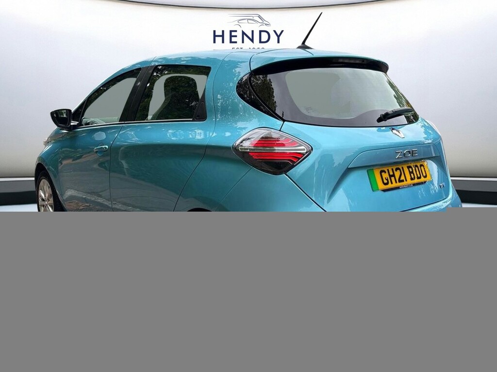 Renault Zoe 80Kw Iconic R110 50Kwh Rapid Charge Blue #2