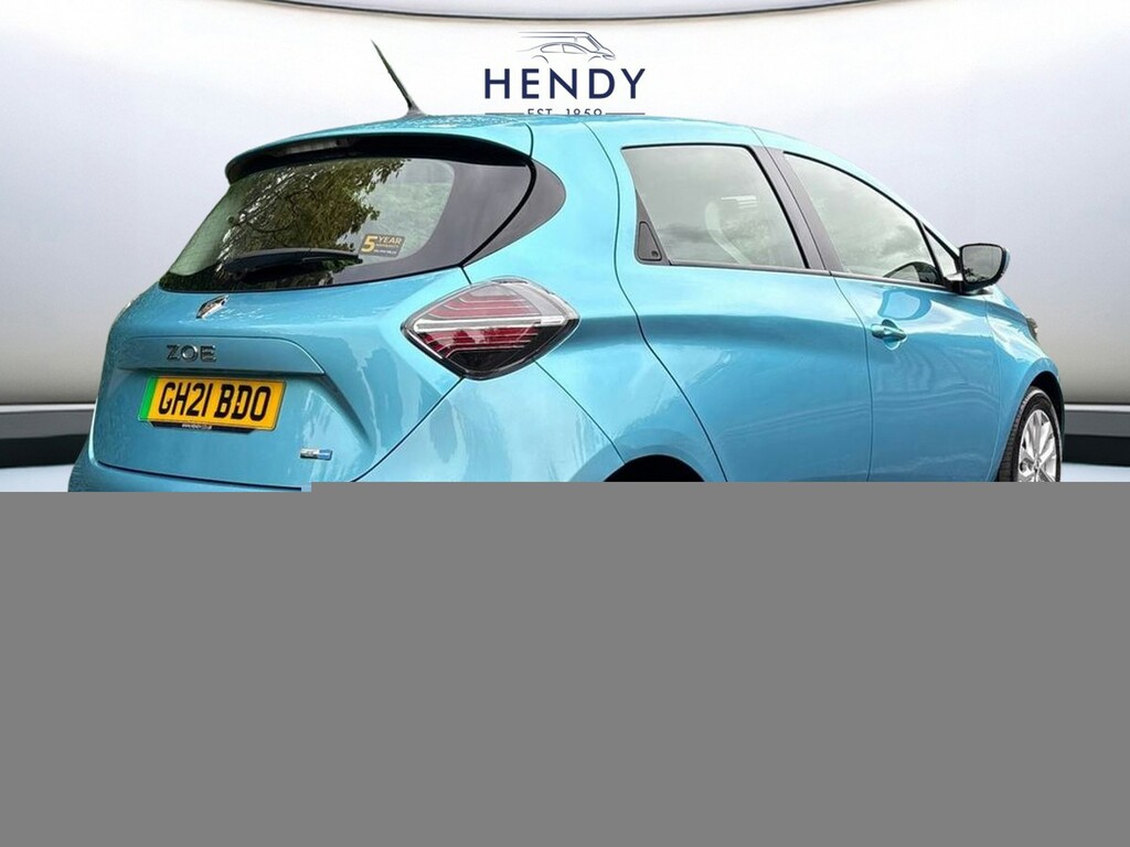 Renault Zoe 80Kw Iconic R110 50Kwh Rapid Charge Blue