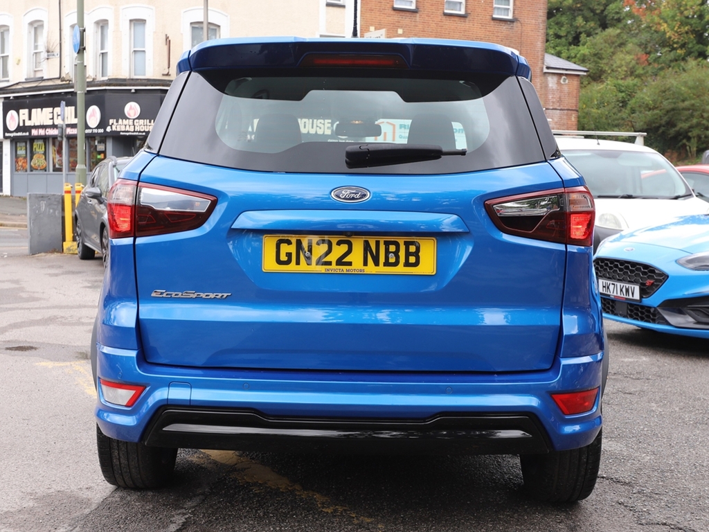 Ford Ecosport 1.0 Ecoboost 140 St-line Blue #2