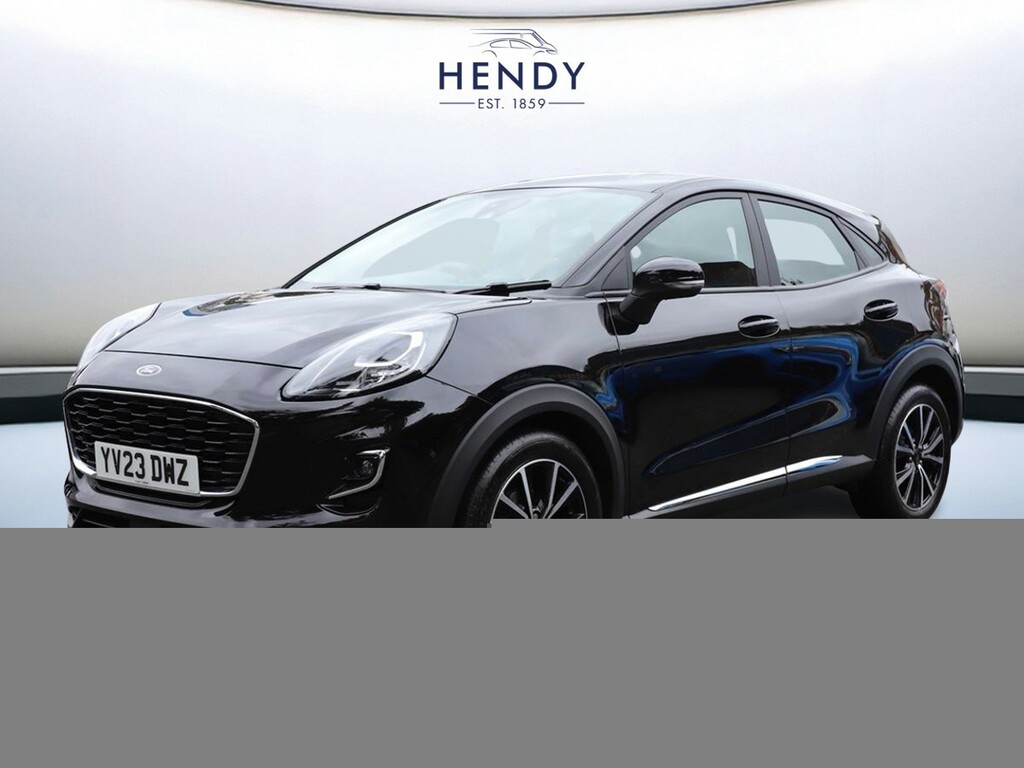 Ford Puma 1.0 Ecoboost Hybrid Mhev Titanium YV23DWZ Black #2