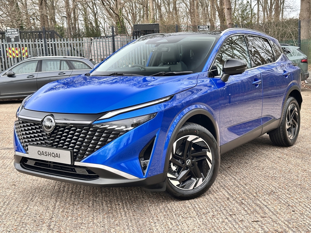 Nissan Qashqai 1.3 Dig-t Mh N-connecta Glass Roof Blue #5