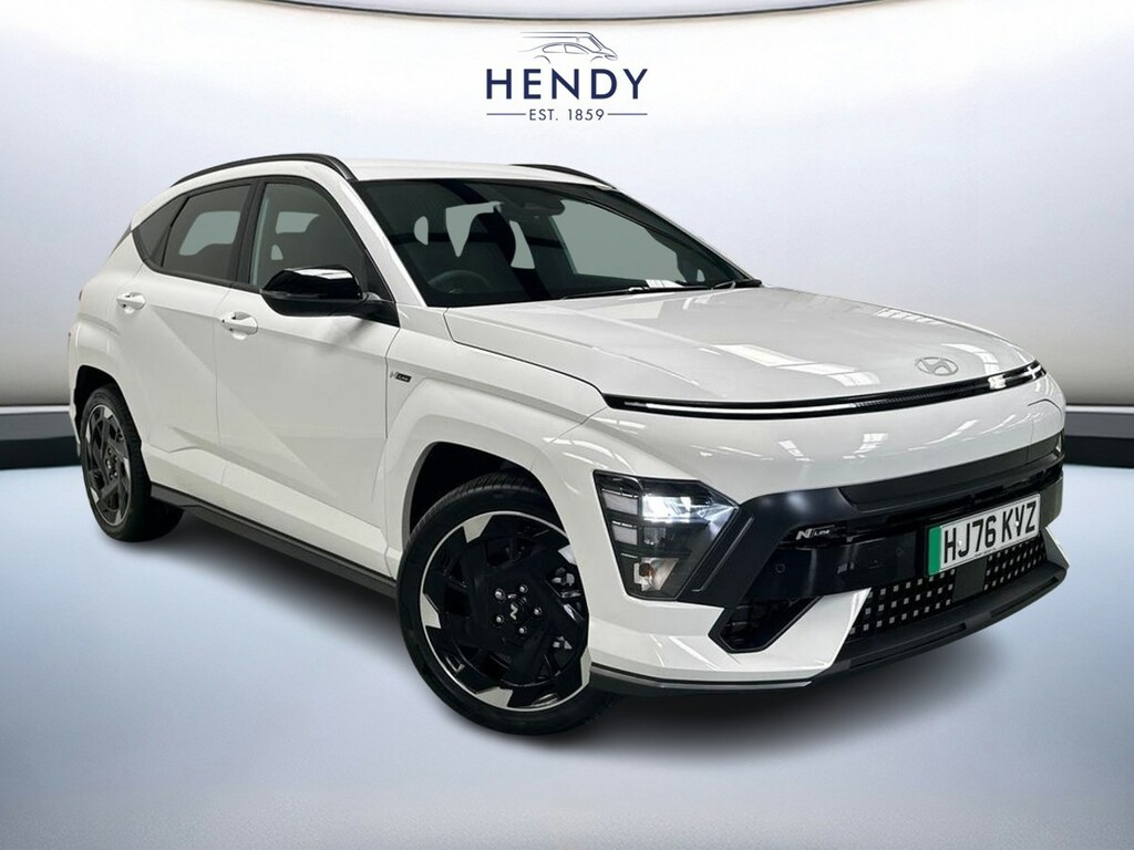 Hyundai Kona 160Kw N Line 65Kwh White