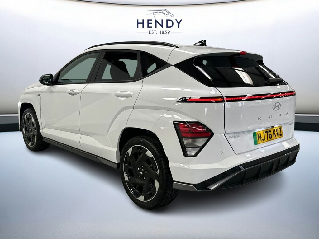 Hyundai Kona 160Kw N Line 65Kwh White #6