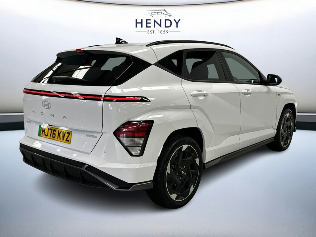 Hyundai Kona 160Kw N Line 65Kwh White #4