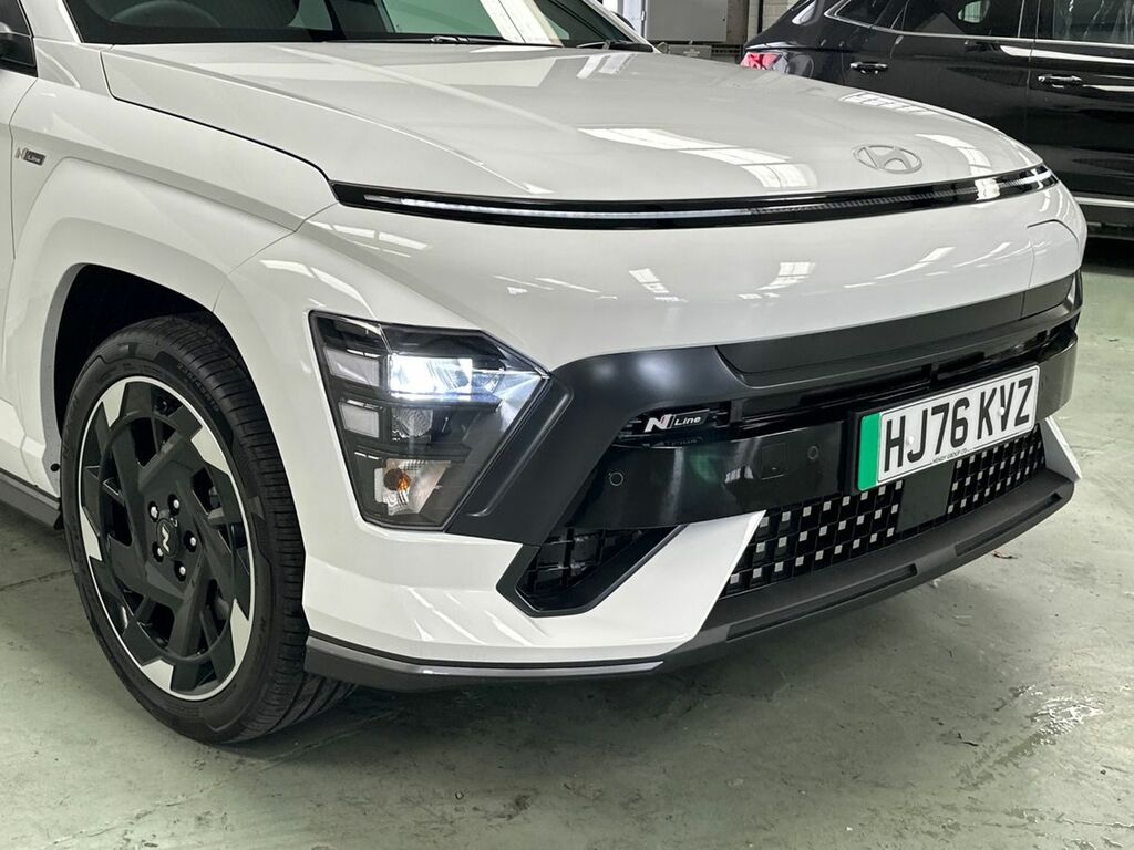 Hyundai Kona 160Kw N Line 65Kwh White #3