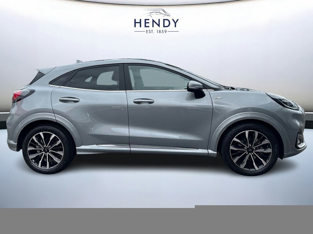 Ford Puma 1.0 Ecoboost Hybr Mhev 155 St-line Vignale Dct Silver #2