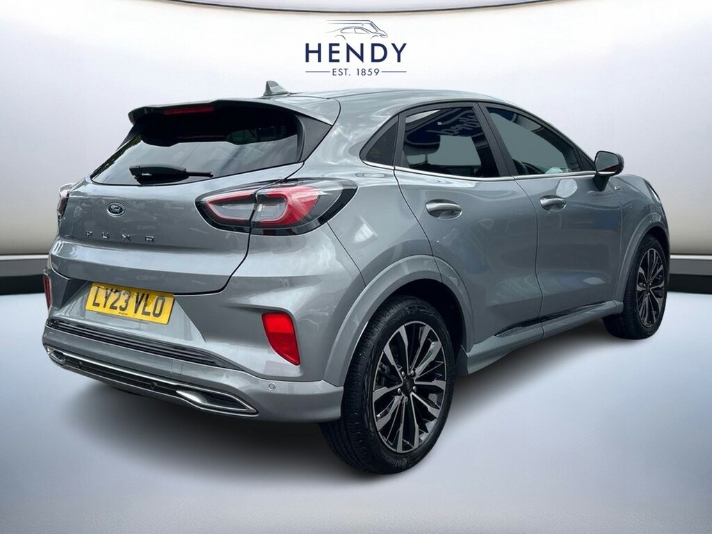 Ford Puma 1.0 Ecoboost Hybr Mhev 155 St-line Vignale Dct Silver #3