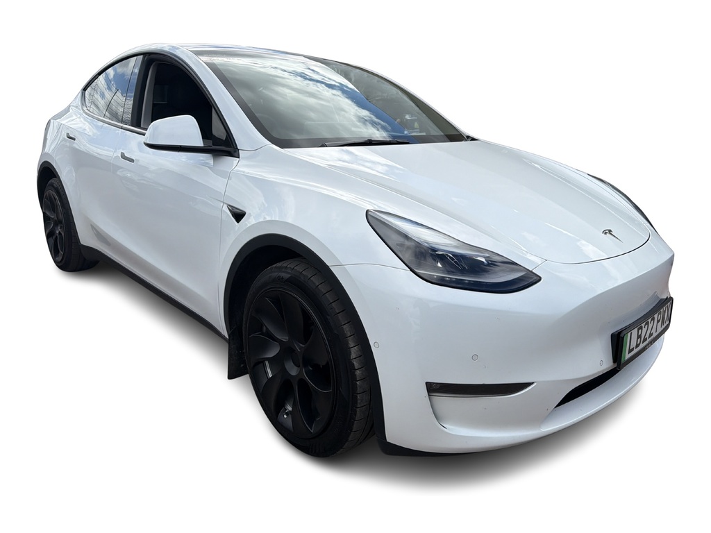 Tesla Model Y Suv Dual Motor Long Range 202222 Red #1