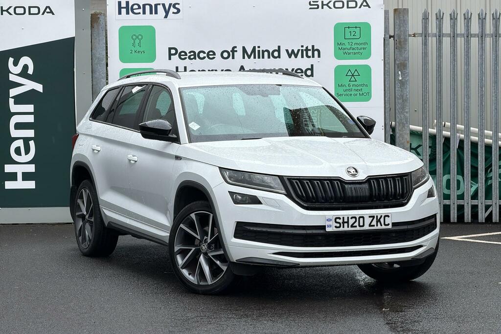 Skoda Kodiaq Kodiaq 2.0 Tdi Sport Line 4X4 Dsg 7 Seat 20 White