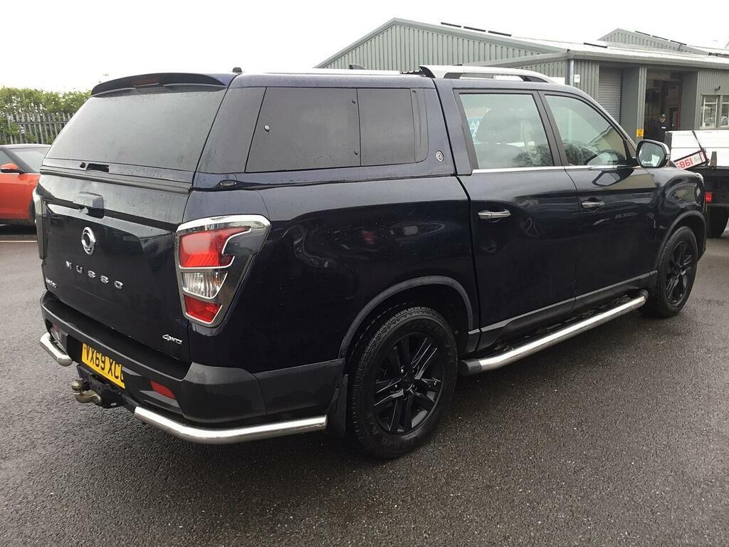 SsangYong Musso D Saracen Pickup 2.2 Blue #3